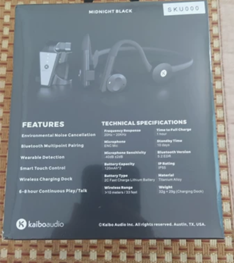 kaiboflex骨传导耳机 海外众筹产品...