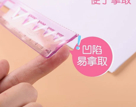 软尺四件套三角板可弯曲尺子量角器小学生用文...