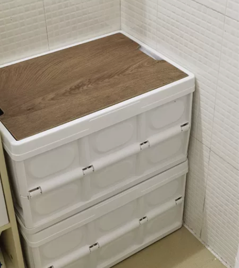 户外露营收纳箱折叠箱野营整理箱车载后备箱杂...