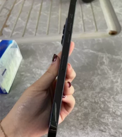 苹果 12pro Max 256 蓝色 纯...