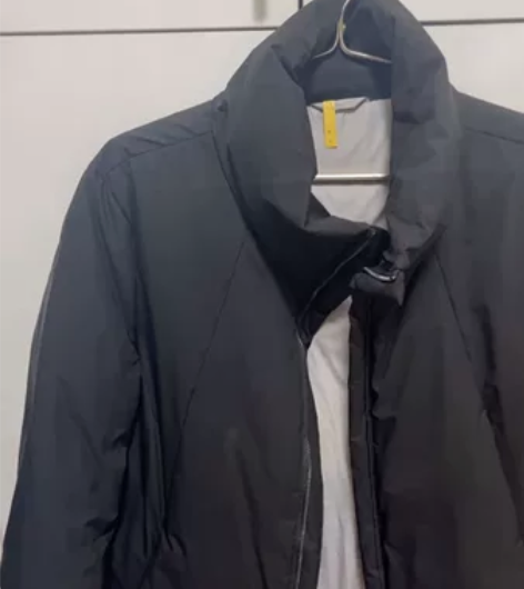 骆豪男士中长款羽绒服 170码 质感很好 ...