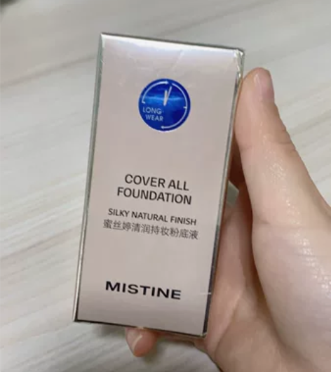 全新蜜丝婷Mistine粉底液泰国小蓝盾 ...
