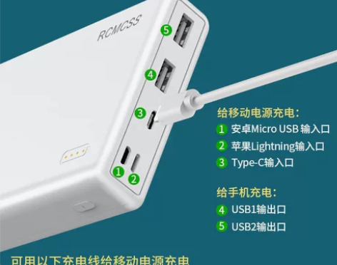 快充充电宝20000毫安大容量1万毫安卓适用苹果华为小米手机...