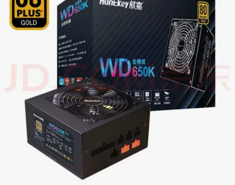 航嘉650w金牌全模组，购于jd，使用两个...