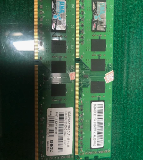 金邦 ddr3 1600  8g两根 感兴...
