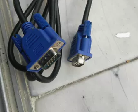 显示器电源线，VGA连接线显示器电源线，V...