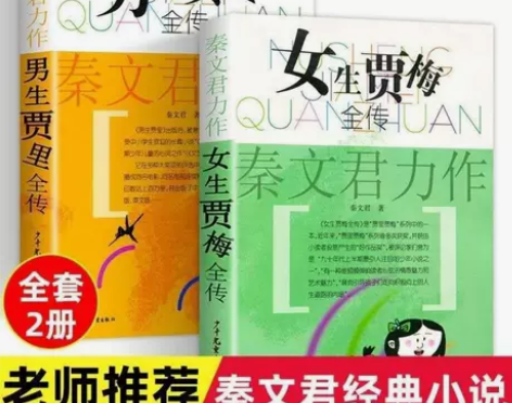 男生贾里全传女生贾梅全传秦文君著全2册三四...