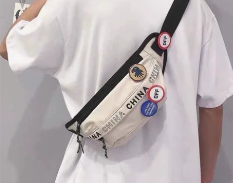 胸包男士斜挎包男潮牌挎包新款ins潮腰包单...