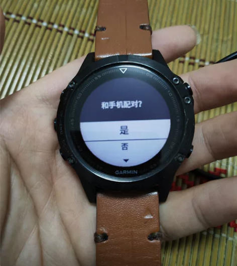 佳明（GARMIN）Fenix5黑色蓝宝石...
