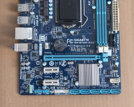 技嘉b75m-d2v主板 拆机一批，测试功...