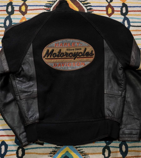 Vintage｜哈雷戴维森复古摩托车骑行夹...