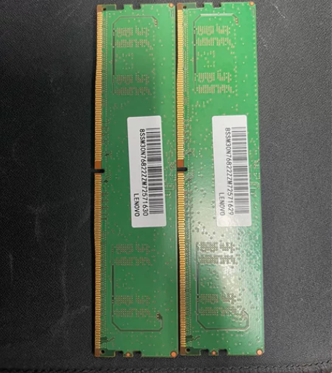 出联想台式机自带内存ddr5 8g 两条 ...