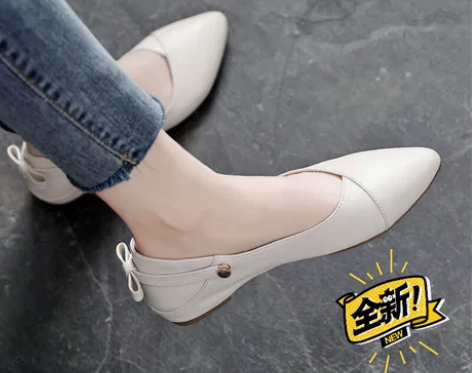 2021新款软皮防滑两穿软底平底单鞋女春秋...