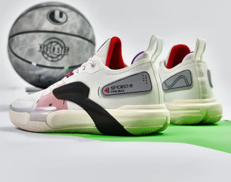 闪击9篮球鞋男2022新款低帮粉红豹开赛夜...