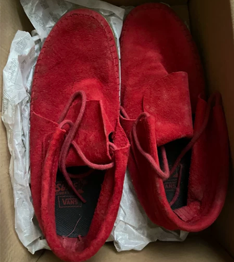 vans 牛皮鞋 女 码数 35-36码 ...