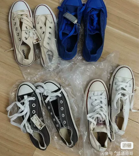 正品越南产匡威低帮球鞋帆布鞋断码清仓,全都...