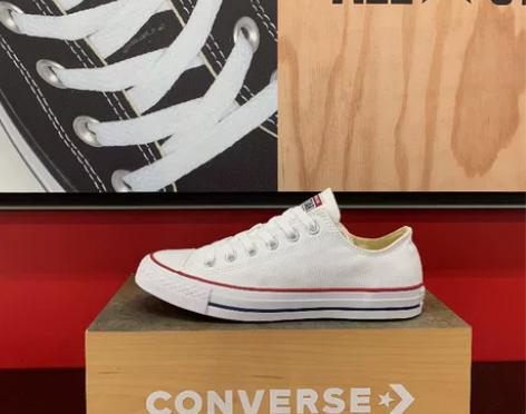 专柜匡威 常青折春夏黑色高帮男女款帆布鞋经...