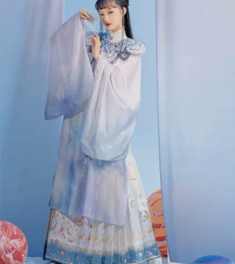 七月夕汉服糖霜星球 全新 有吊牌 m码（穿...