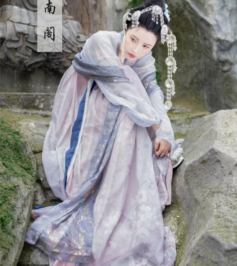 司南阁 绝版正版 画仙大全套 唐风齐胸襦裙...