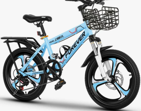 永久单车自行车儿童中大童女孩男孩小学生女童...