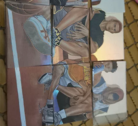 魔卡灌篮高手拼图一套   标价    也可...