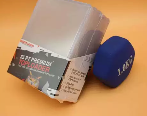 透明卡套卡夹PVC35pt球星卡游戏E王斗...