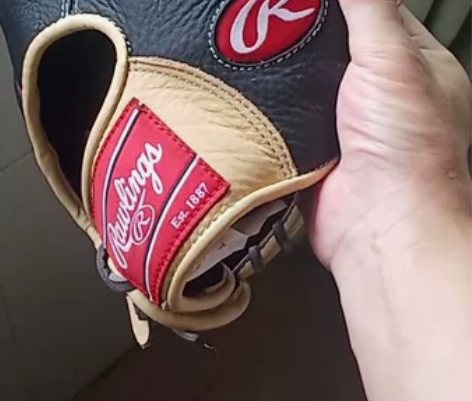 罗林斯软式手套，只用了一次，95新，视频和...