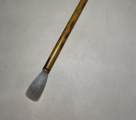 白鹤展翼 苏州湖笔厂 金鼎牌 纯羊毫毛笔。...