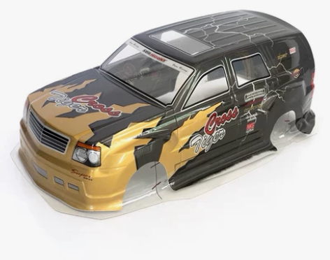 1/10摇控车模型越野大脚车壳吉普PVC车...