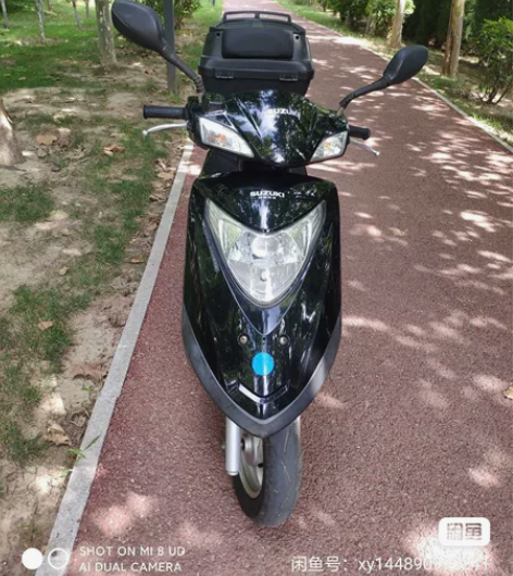 铃木瑞梦125踏板摩托车，20年12月上牌...