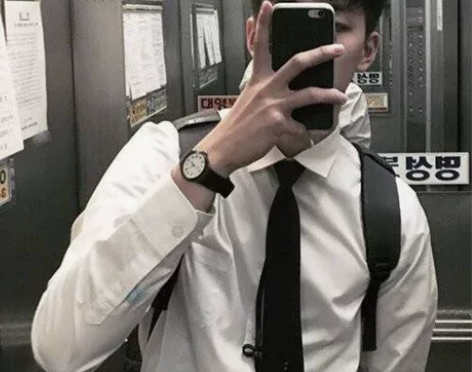 @vic / 独家韩国休闲基础白色长袖衬衫...