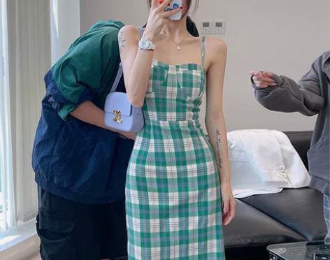 穿过一次，混拿包邮2022年新款夏季御姐轻...