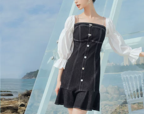 VeroModa2022早春新闪光系列公主...