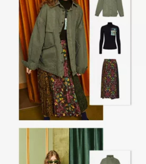 两三事家的绿色外套,穿过一次,洗过一次 感...