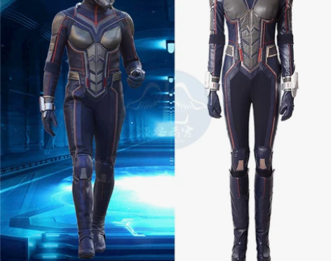 漫路云霄 漫威蚁人2黄蜂女COS黄蜂侠紧身...