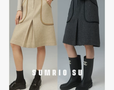 sumrio高奢秋冬设计感/澳洲1oo%羊...