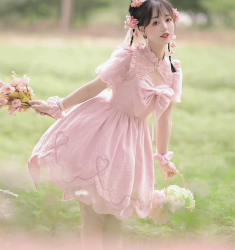 【实体店现货】小桃夭lolita 线球猫 ...