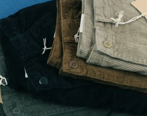 断清不退 日式复古做旧水洗多袋款工装裤 修...