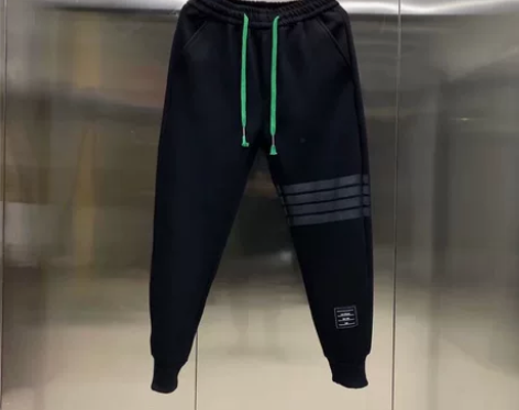 运动卫裤男秋季新款美式高街潮牌收口束脚裤宽...