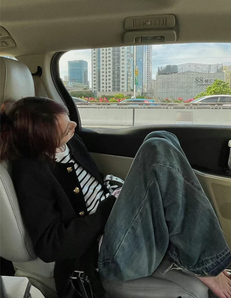 阔腿牛仔裤 新款阔腿牛仔裤Xzz char...