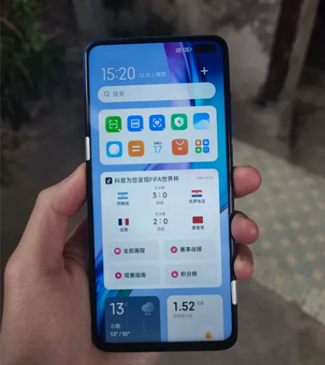 Redmi红米K30，8+256，骁龙76...