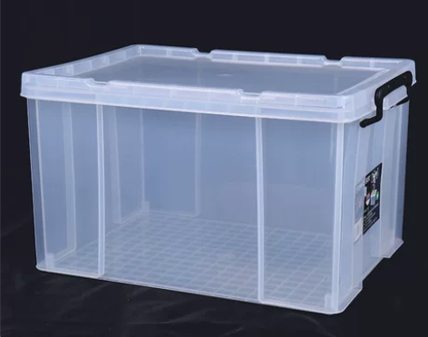 高透明收纳塑料箱直上直下储物箱整理箱特大号...