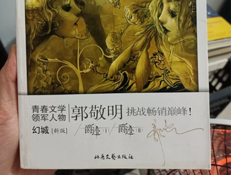 郭敬明小说，爵迹和小时代，实体店买的。价格...