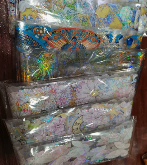 【福袋】1.1倍炸全透手帐胶带分装福袋特材...