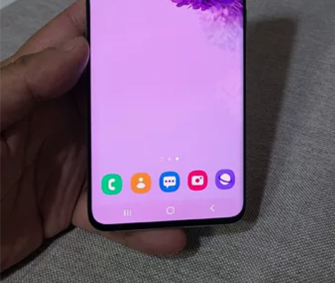 三星s20功能完美,就屏幕带红印,12+1...