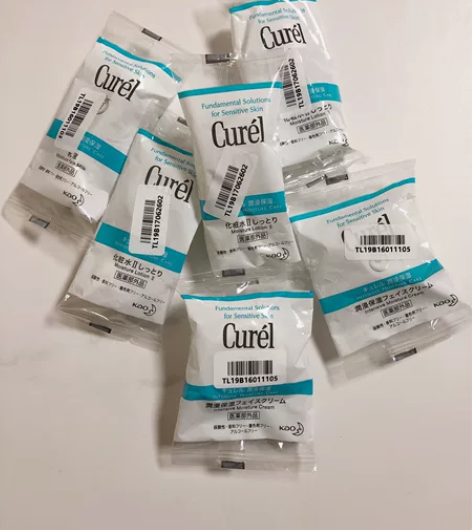 珂润面霜 润浸滋养乳霜2个+2号化妆水3个...