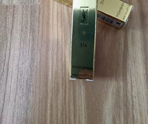 YSL圣罗兰小黑条#314冷茶 专柜正装赠...