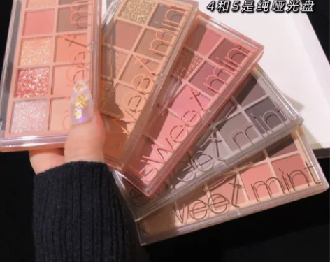 SWEET MINT十色眼影盘ins哑光珠...
