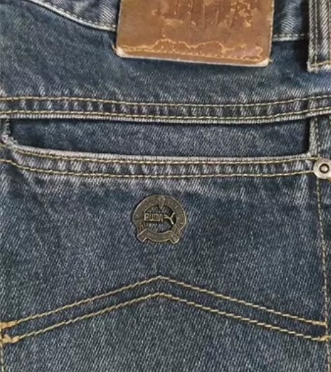 九十年代复古经典彪马牛仔裤，看好不退不换 ...