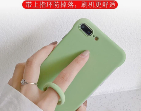 手机挂绳液态硅胶指环扣圈挂脖吊绳手机壳挂饰...